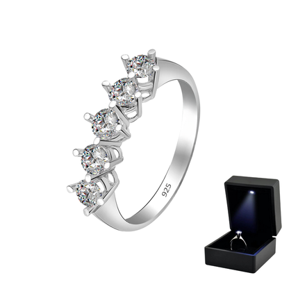 Beştaş Yüzük 925k Gümüş - 18k Altın Kaplama