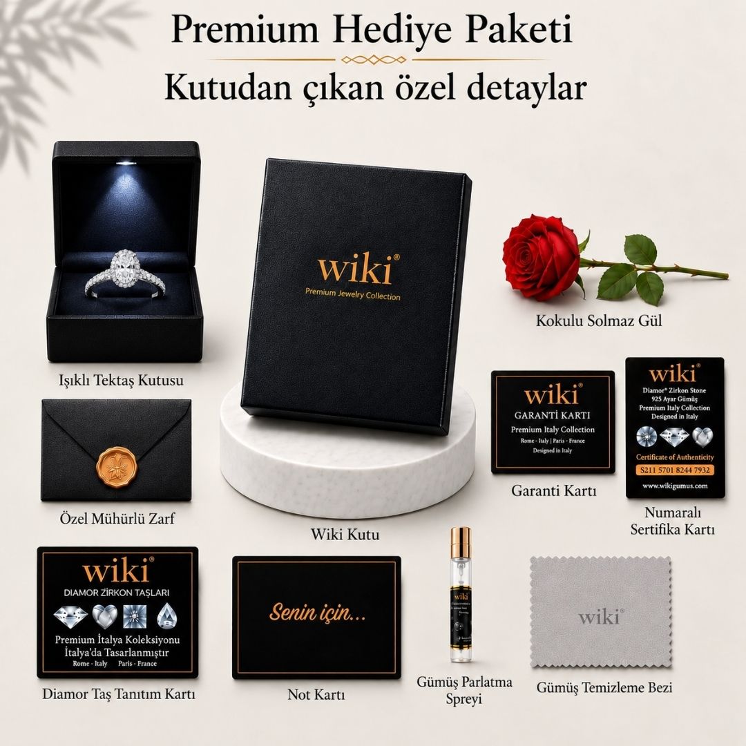 Aşk Yemini Oval Tektaş Yüzük – 925 Ayar Gümüş