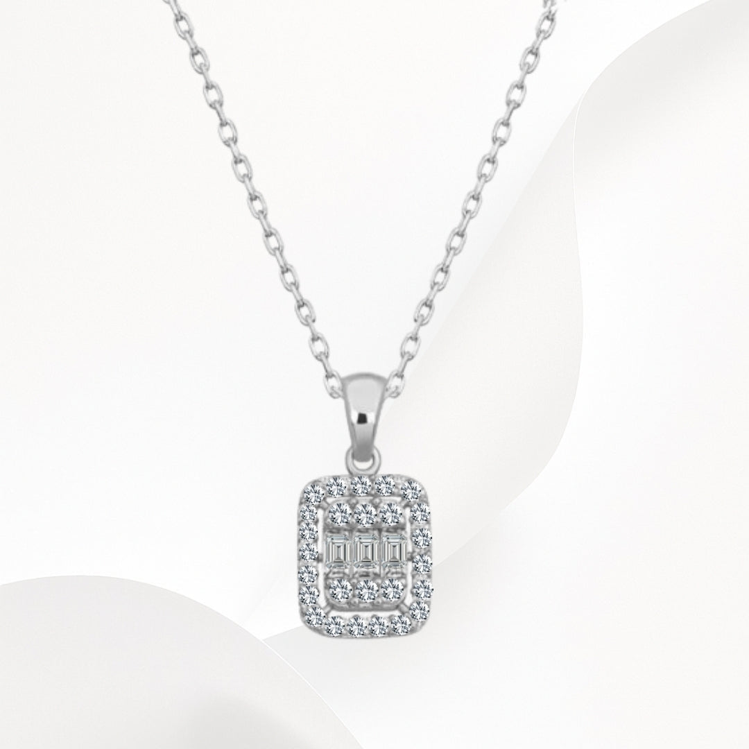 4'lü Baget 925 Gümüş Takı Seti - 18k Altın Kaplama