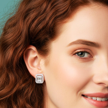 4'lü Baget 925 Gümüş Takı Seti - 18k Altın Kaplama