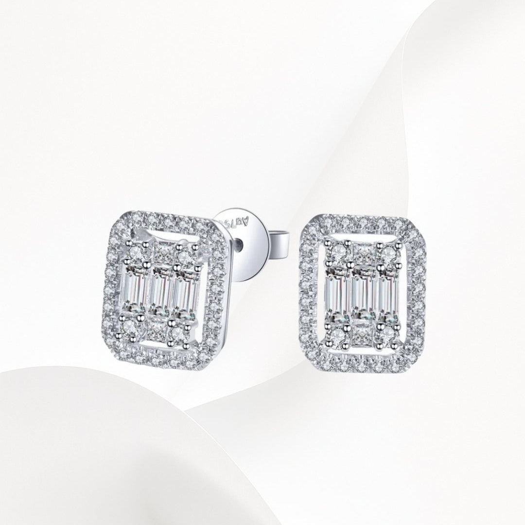 4'lü Baget 925 Gümüş Takı Seti - 18k Altın Kaplama