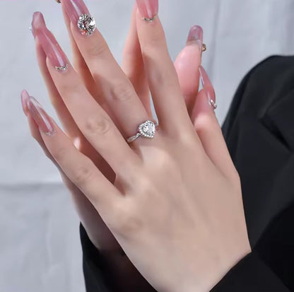 Kalpli Yüzük 925k Gümüş - 18k Altın Kaplama