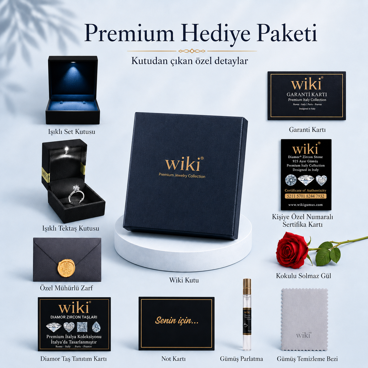 3'lü Baget 925 Gümüş Takı Seti - 18k Altın Kaplama