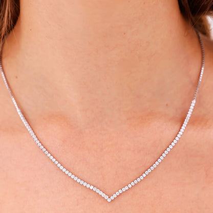 Su Yolu Kolye  925k Gümüş - 18k Altın Kaplama